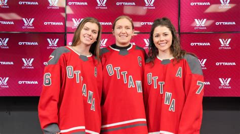 Jenner Named as PWHL Ottawa’s First Captain, Clark and Roese as ...