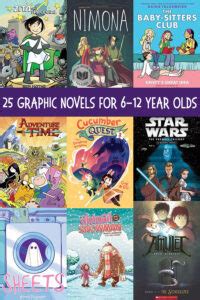 30 Best Graphic Novels for Kids Aged 6 to 12 Year Olds