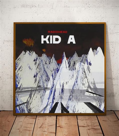 Amazon.com: Wall Art Kid A Album Premium Poster Print Great Gift Idea ...