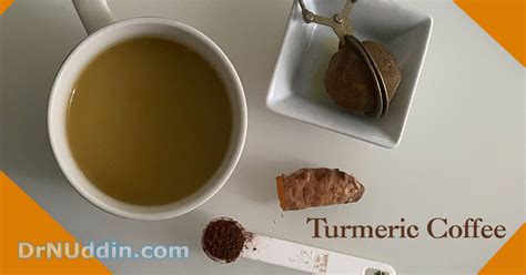 How To Make Delicious Turmeric Coffee - Dr. Noor Uddin