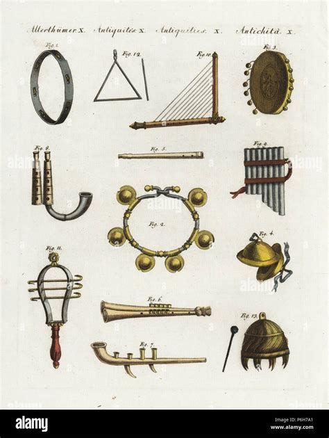 Ancient greek musical instruments hi-res stock photography and images ...