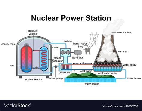 Nuclear Power Plant Diagram Blank What Are The Different Com