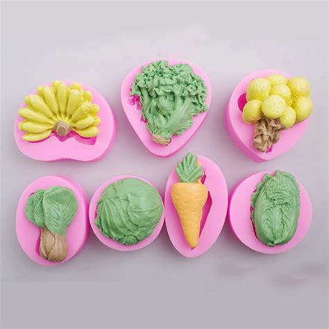 Aliexpress.com : Buy Cute Green Vegetables Cake Mold Fruit fondant cake ...