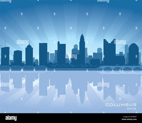 Columbus ohio city skyline silhouette hi-res stock photography and images - Alamy