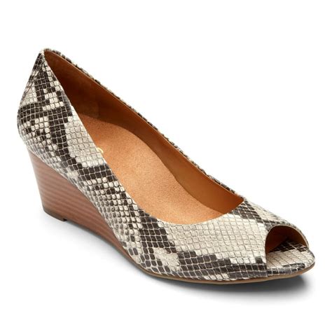 Vionic - Vionic Proud Bria - Women's sleek peep-toe wedge - Walmart.com ...