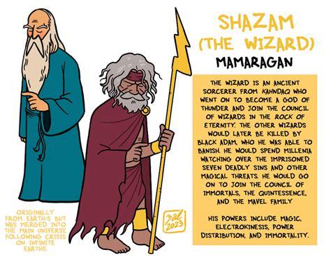 Shazam (The Wizard) by Zal-Cryptid on DeviantArt