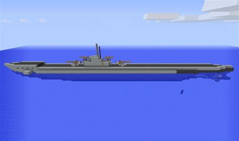 Tench Class Submarine with Full Interior Minecraft Map