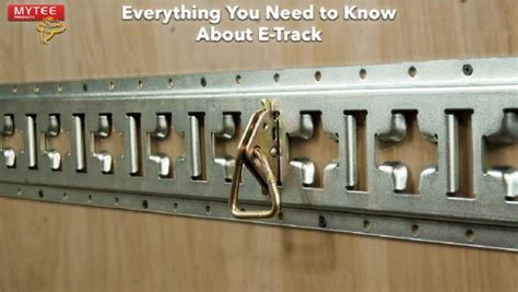 Everything to Know About E-Tracks and Accessories in Trailer or Van