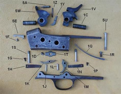 Remington Rolling Block No.5 - Remington Rolling Block Parts