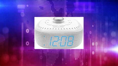 DreamCaster by Sharp Sound Machine Alarm Clock with Bluetooth Speaker ...