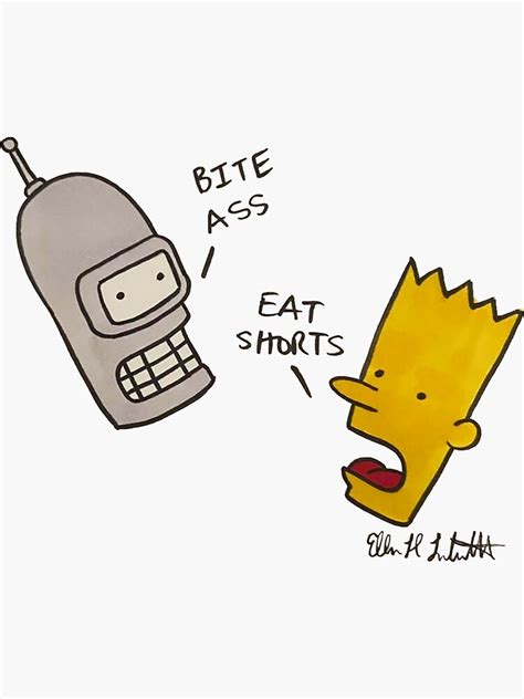 "Bonder & Bort" Sticker for Sale by ellenliebenthal | Redbubble