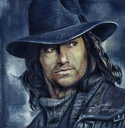 Hugh Jackman as Van Helsing Drawing by John Shaffer - Fine Art America