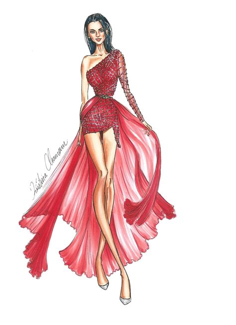 10+ Fashion Drawings for Inspiration | HARUNMUDAK