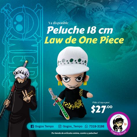 Peluche Trafalgar Law One piece – tienda