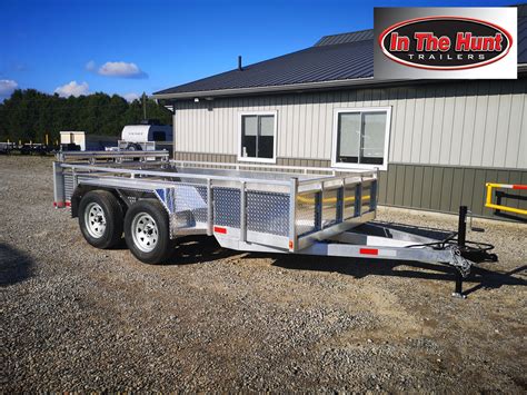 2023 Tow-Tek Trailers All Aluminum Tandem Axle 6x12 Utility - In The ...