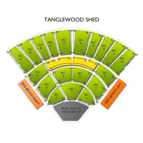 Tanglewood Seating Chart 2024 - Bunni Coralyn