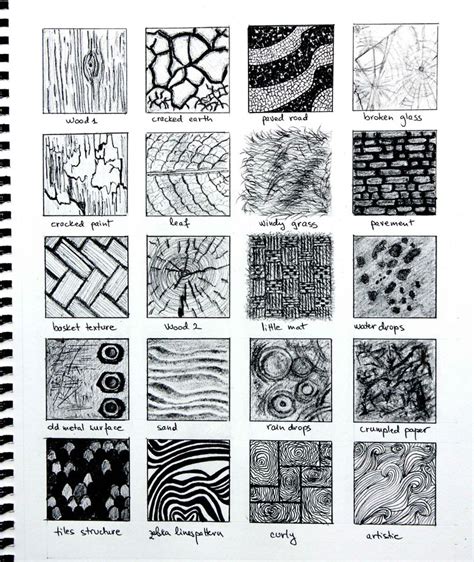 an open notebook with many different patterns and designs on it's pages ...