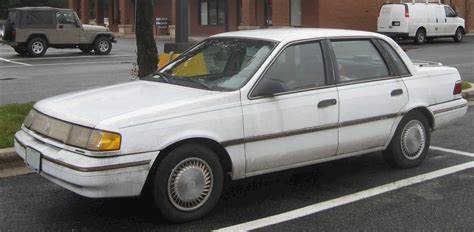 1992 Mercury Topaz XR5 - Coupe 3.0L V6 Manual