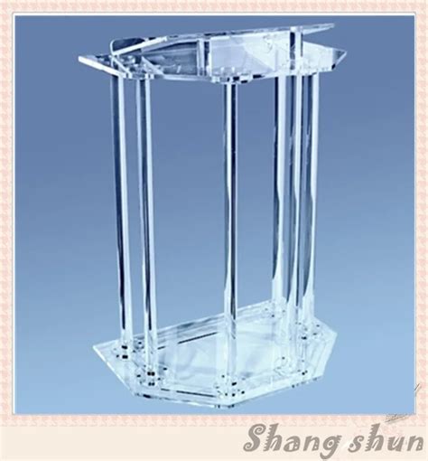 Clear Acrylic Podiums Pulpit For Church Classroom Lectern Podium Acrylic Church Pulpit-in ...