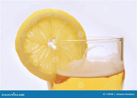 Lemon lager stock photo. Image of lager, drunk, citrus - 118598