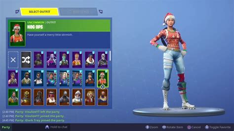 My Fortnite skin locker. 100+ skins. :) - YouTube