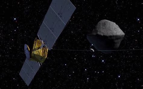 ESA - AIM at binary asteroid system