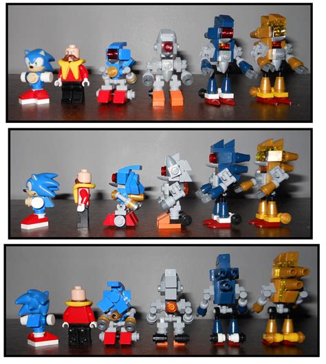 Sonic Minifig Collection, October 2016 by anonymousawhorse on DeviantArt