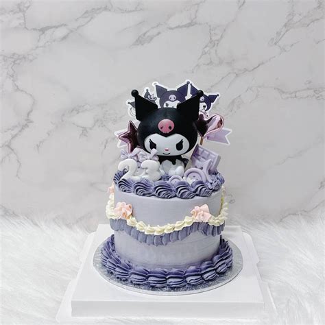 Vintage Purple Kuromi Cake