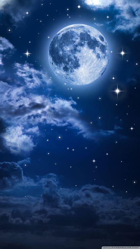 Moon Sky Mobile Wallpapers - Wallpaper Cave