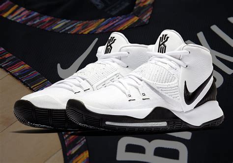 Nike Kyrie 6 Basketball Shoes White/Black-Platinum BQ4630-100 US Men ...