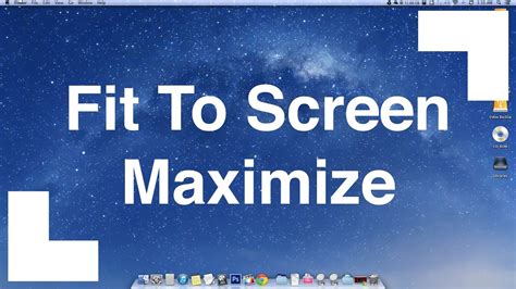 Maximize Like Windows On Mac OSX - Fit To Screen - YouTube