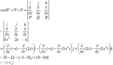 Curl of a Vector Field - Web Formulas