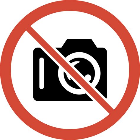 Free clip art "No Camera Sign" by libberry