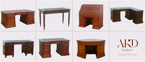 A Guide to Antique Desk Types - AKD Furniture