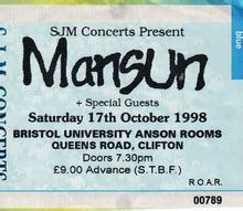 Mansun Tour Announcements 2023 & 2024, Notifications, Dates, Concerts ...