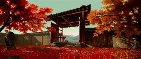 anime scenery fall wallpaper | Pixel art background, Pixel art, Game background