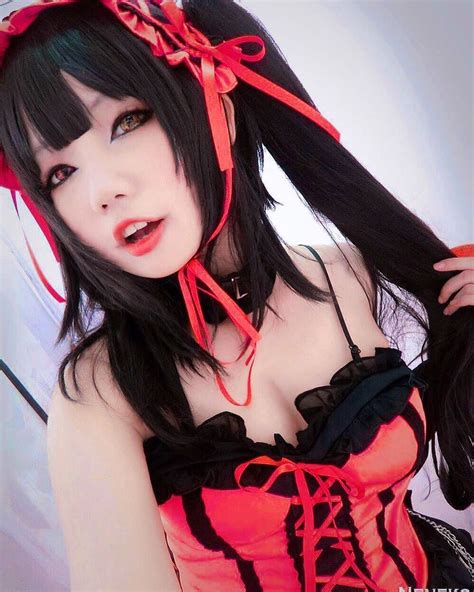 Image may contain: one or more people | Kurumi tokisaki, Asian cosplay, Amazing cosplay