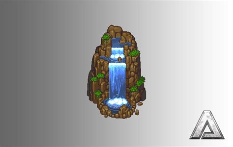 Pixelart Waterfall Animation image - Antraxx - ModDB