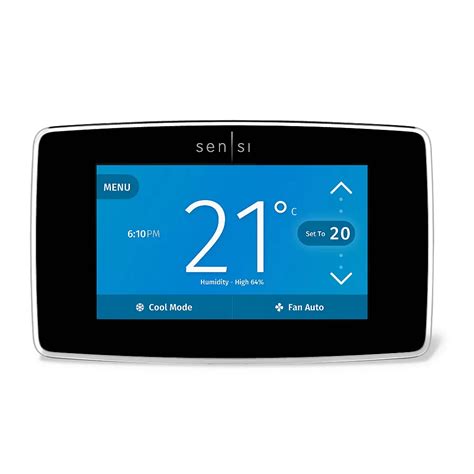 Emerson Sensi Touch Smart Thermostat | The Home Depot Canada