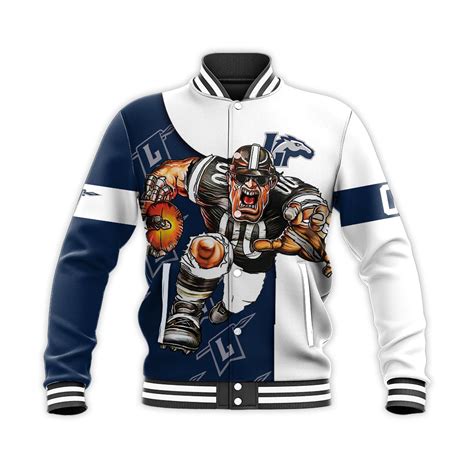 Longwood Lancers Baseball Jacket Football Go On – NCAA – Meteew