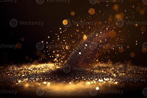 Christmas golden luxury glitter background. 22028849 Stock Photo at Vecteezy