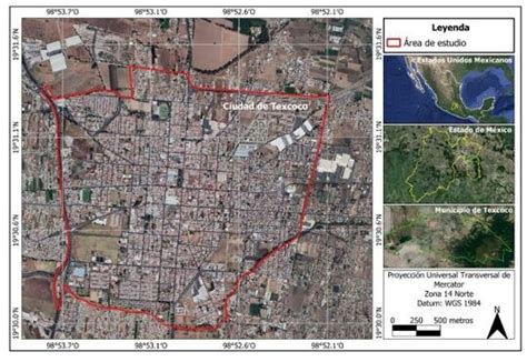 -Geographic location of the city of Texcoco, State of Mexico, Mexico ...