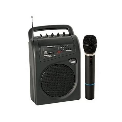 Portable Speaker With Microphone : Kts 1061 Karaoke Portable Wireless ...