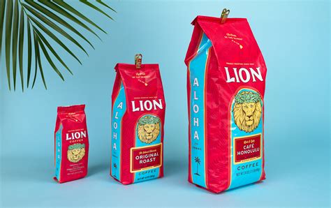 Lion Coffee Brand Refresh