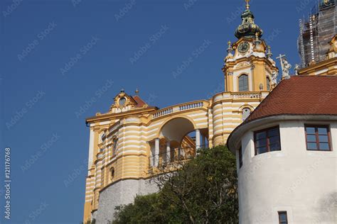 Baroque Benedictine monastery Stock Photo | Adobe Stock