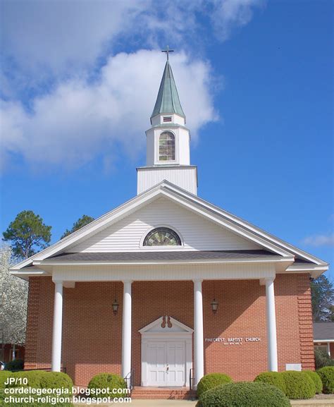 GA. FL. AL. CHURCH First Baptist Catholic Methodist Presbyterian ...