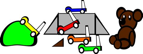 Clipart - toy car