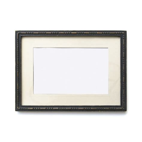 Canvas Print Empty Design Photo Frame Blank White Photo Frame Stretched ...