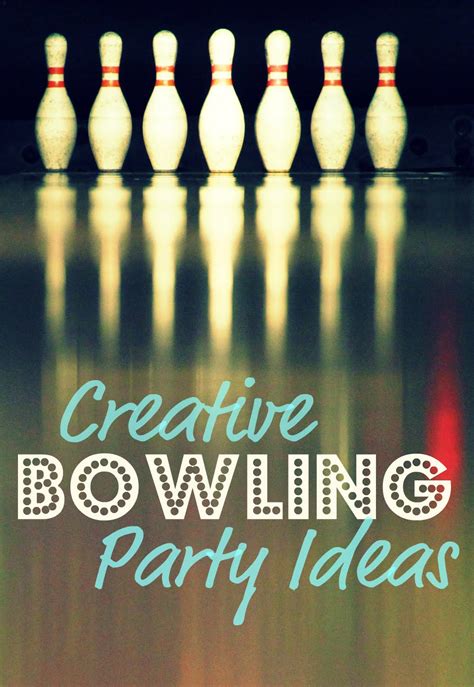 A Little Loveliness: Bowling Party Ideas