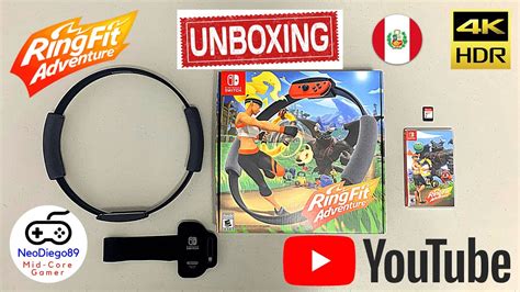 Ring Fit Adventure [Switch] - Unboxing & Gameplay (Español Latinoamérica) - YouTube